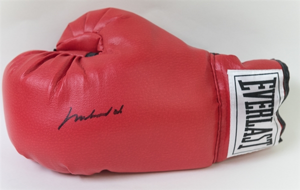 Muhammad Ali Signed Everlast Boxing Glove - JSA